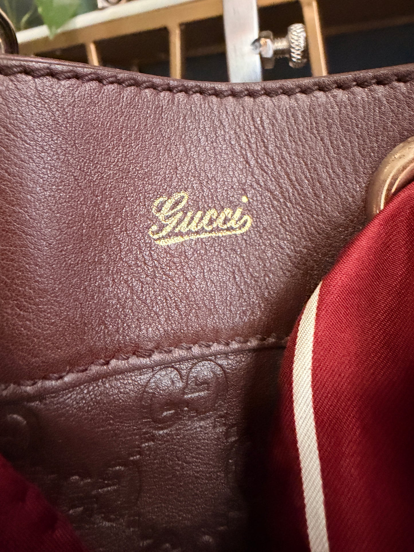 Gucci Positano in Guccissima Leather