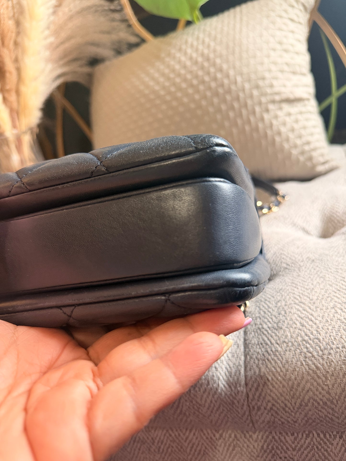 Chanel Trendy CC in Navy GHW