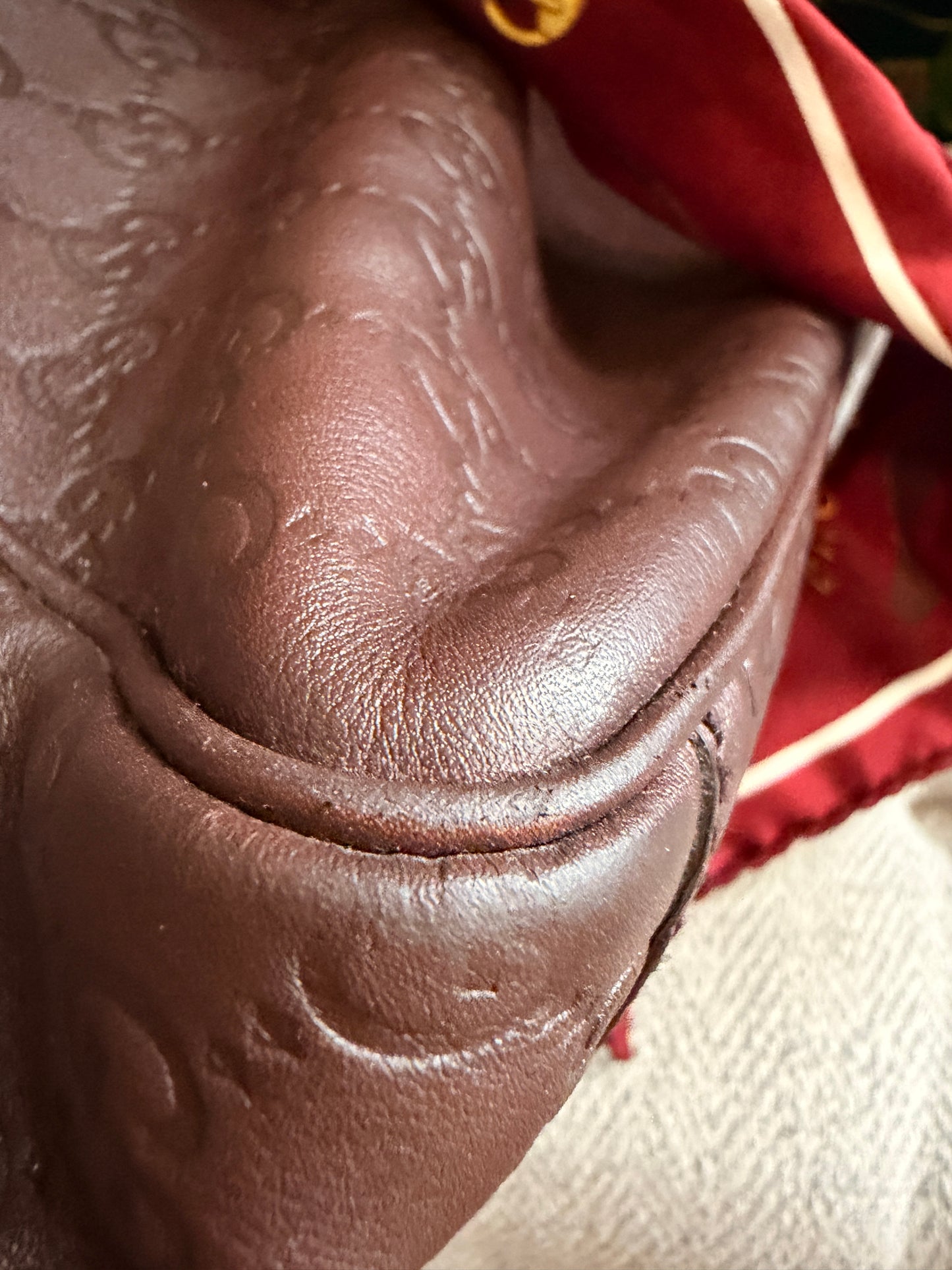 Gucci Positano in Guccissima Leather