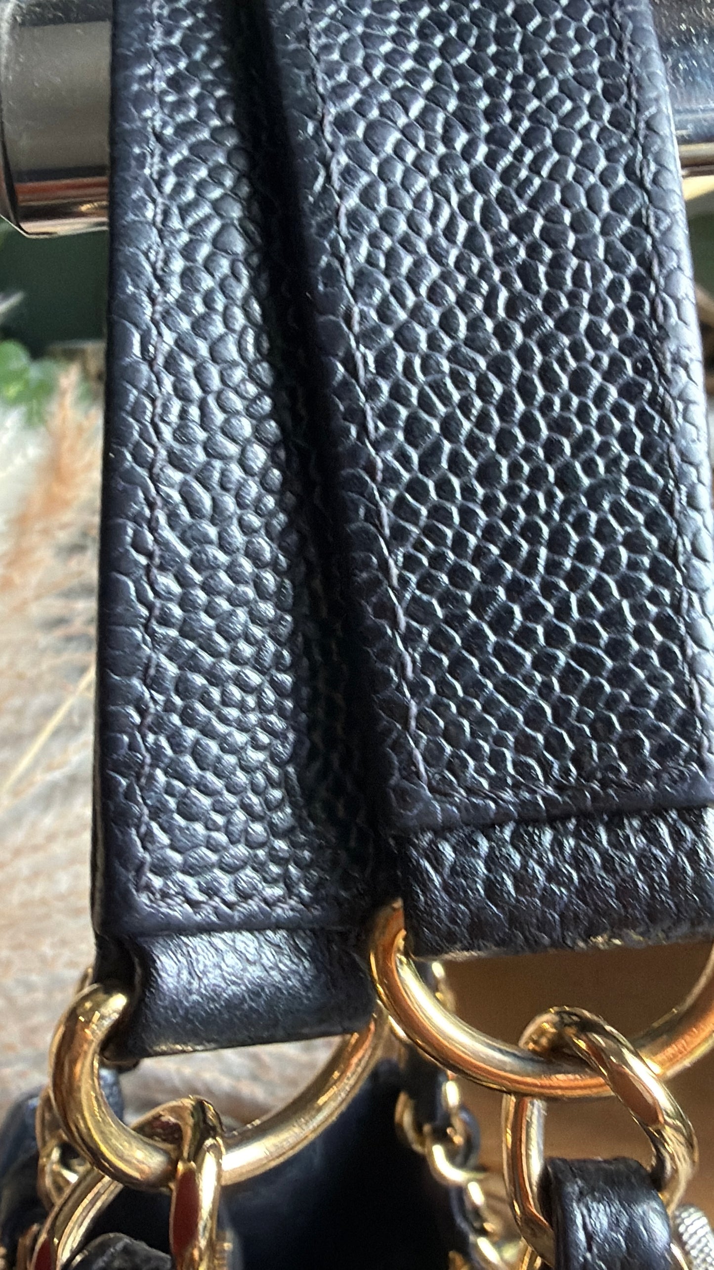 Chanel GST in Black with Gold Hardware
