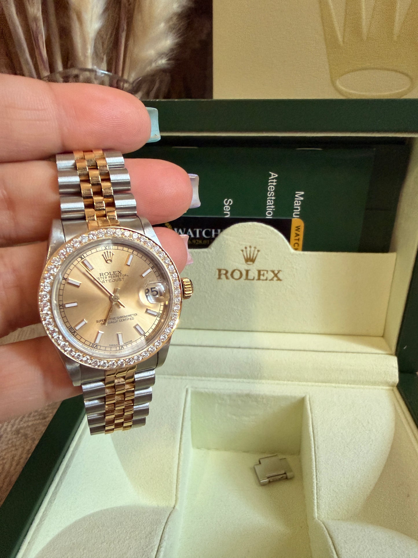 ROLEX DATEJUST 31MM JUBILEE Watch