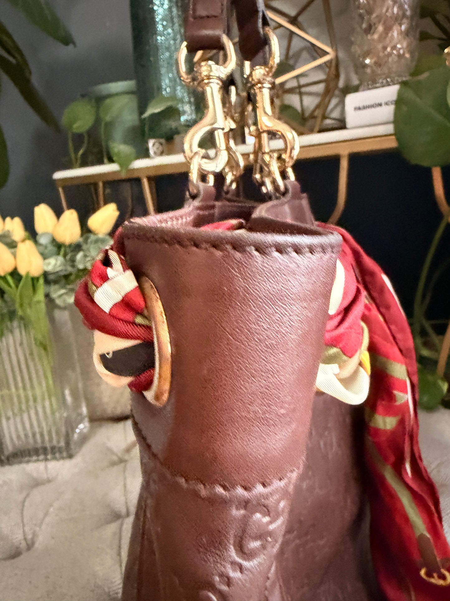 Gucci Positano in Guccissima Leather