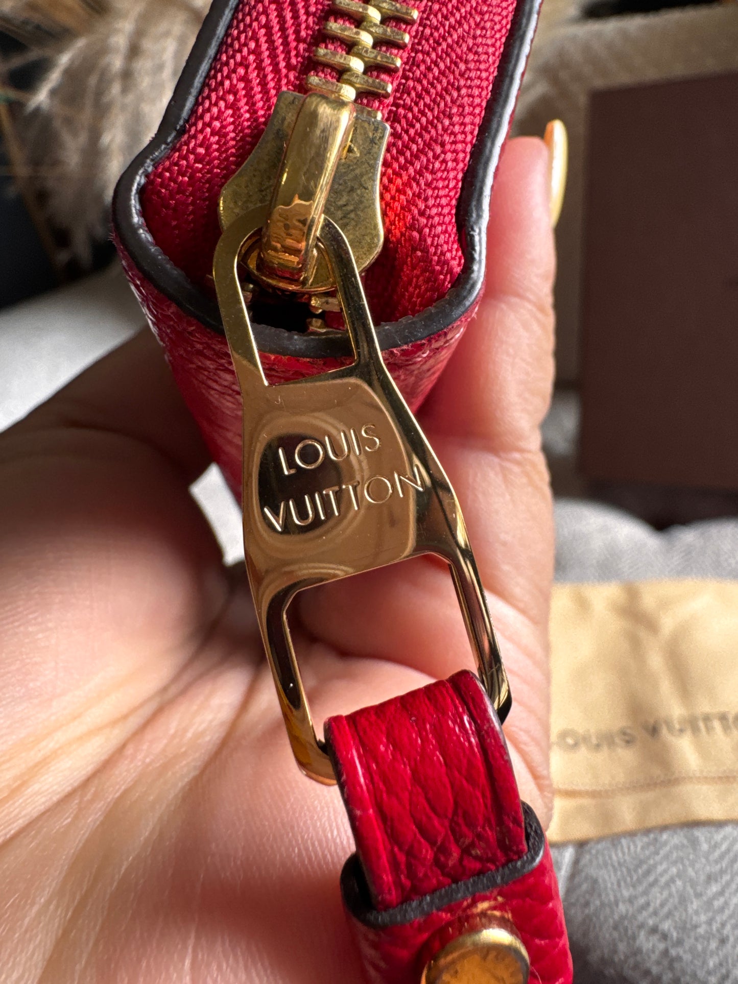 Louis Vuitton Empreinte Zippy Wallet