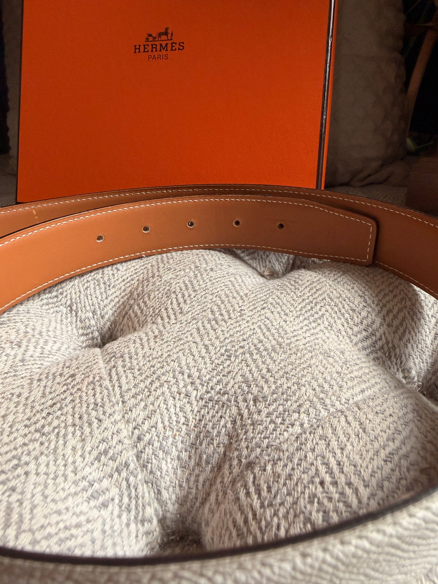 Hermes Reversible Belt