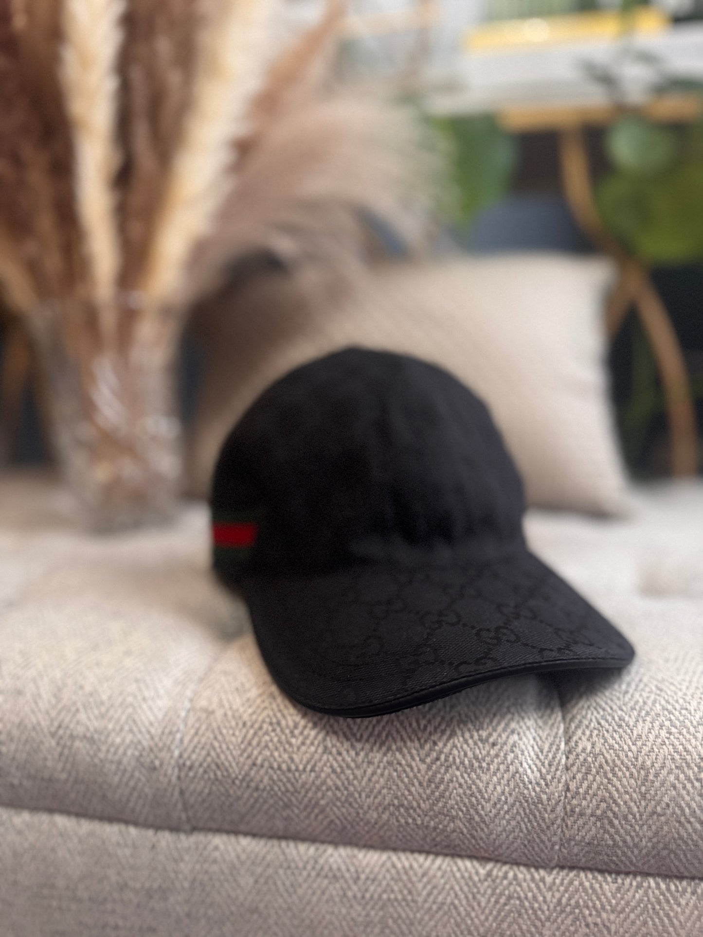 Gucci GG baseball hat with Web size L