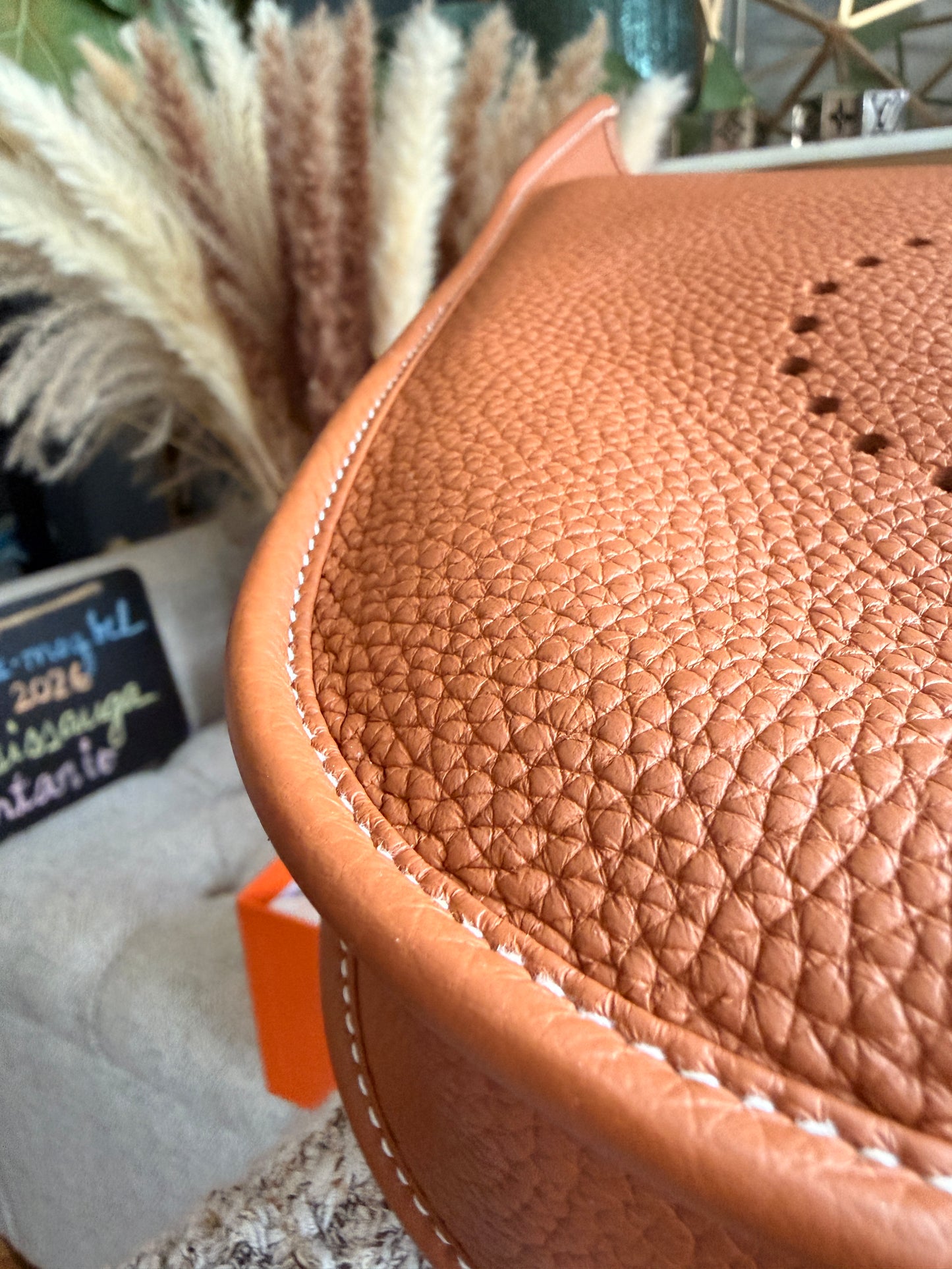 Hermés Evelyne PM - HTF Gold on Gold