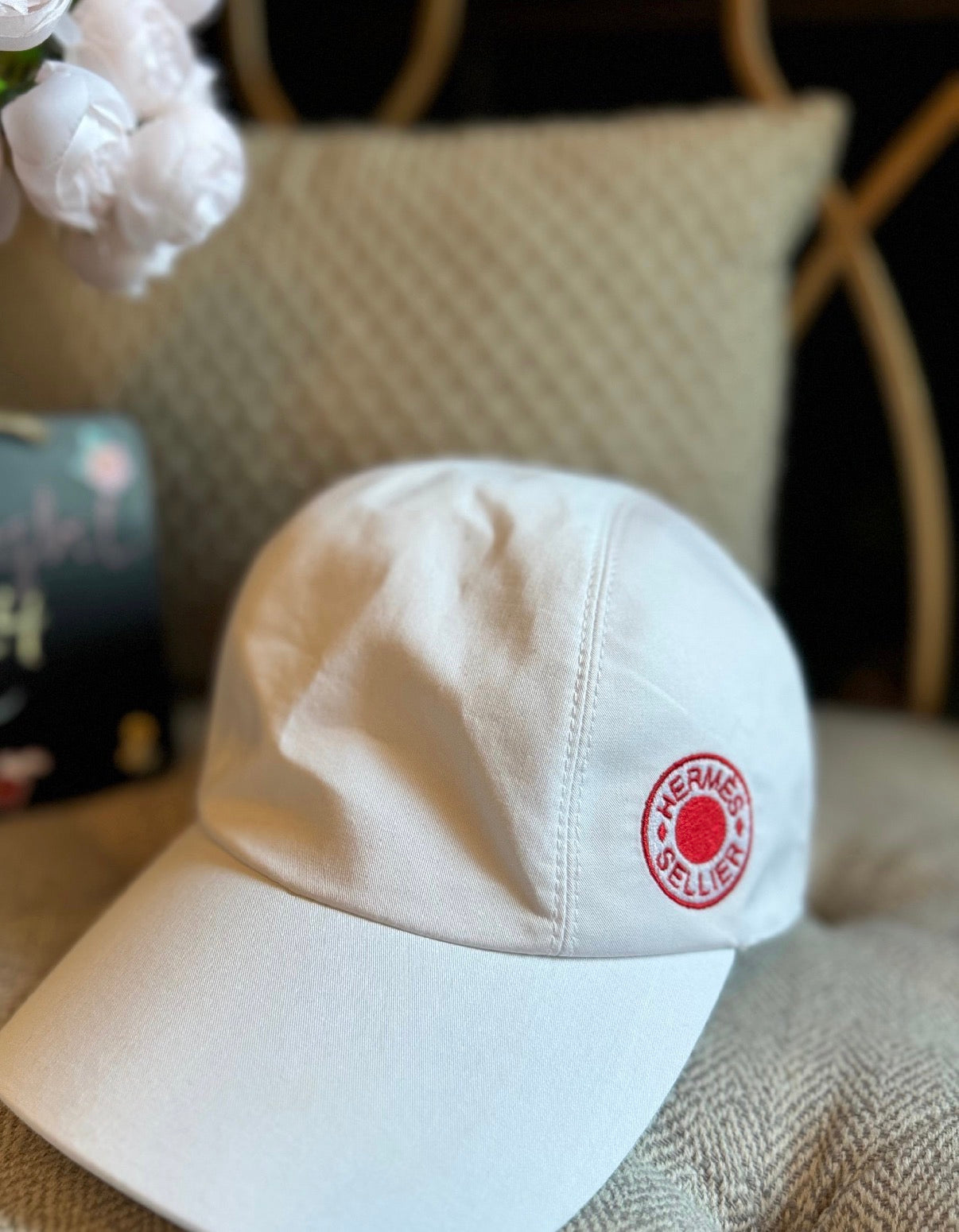 Hermes Sellier Cotton Cap