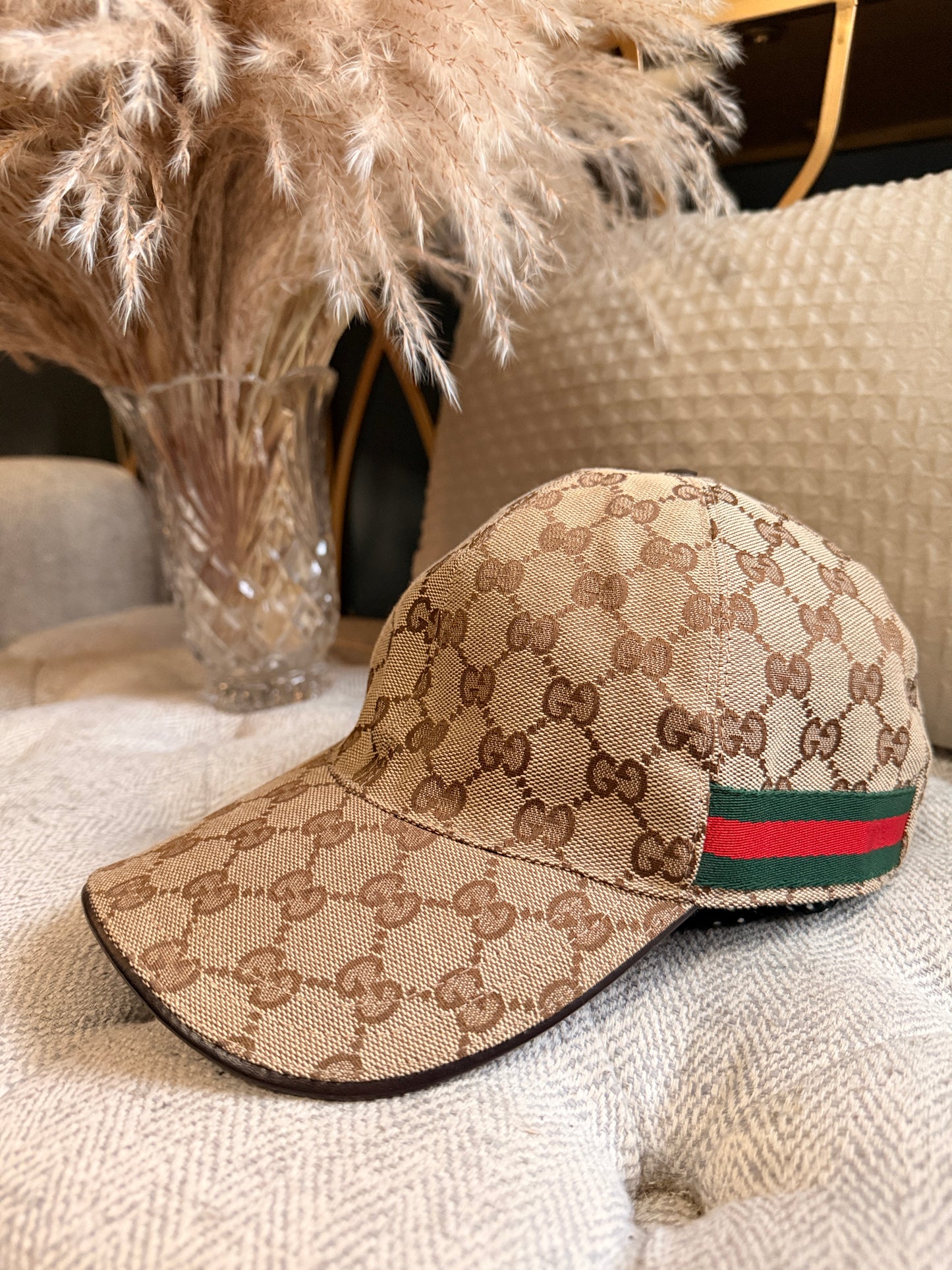 Gucci Cap with Web Detail