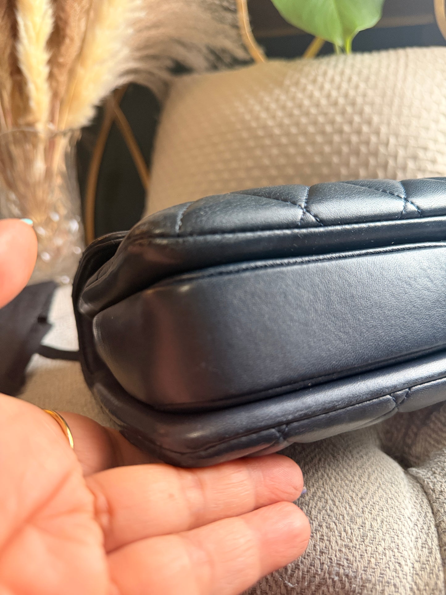 Chanel Trendy CC in Navy GHW