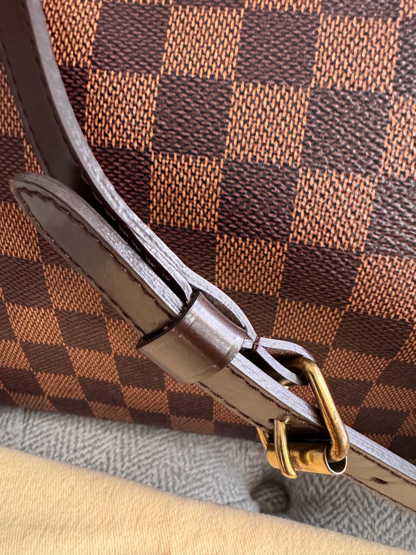 Louis Vuitton Speedy Bandouliere 30 in Damier Ebene