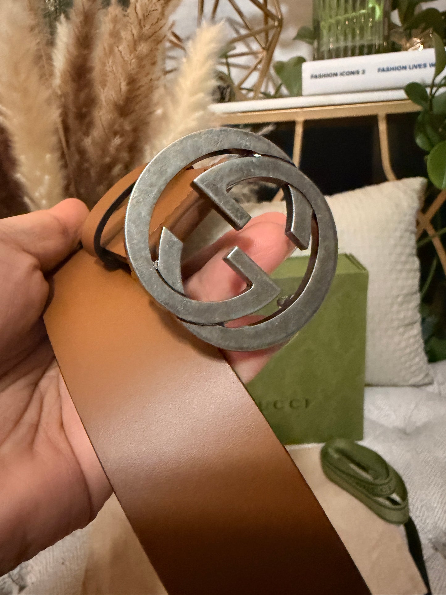 Gucci Interlocking Belt sz95 BRAND NEW