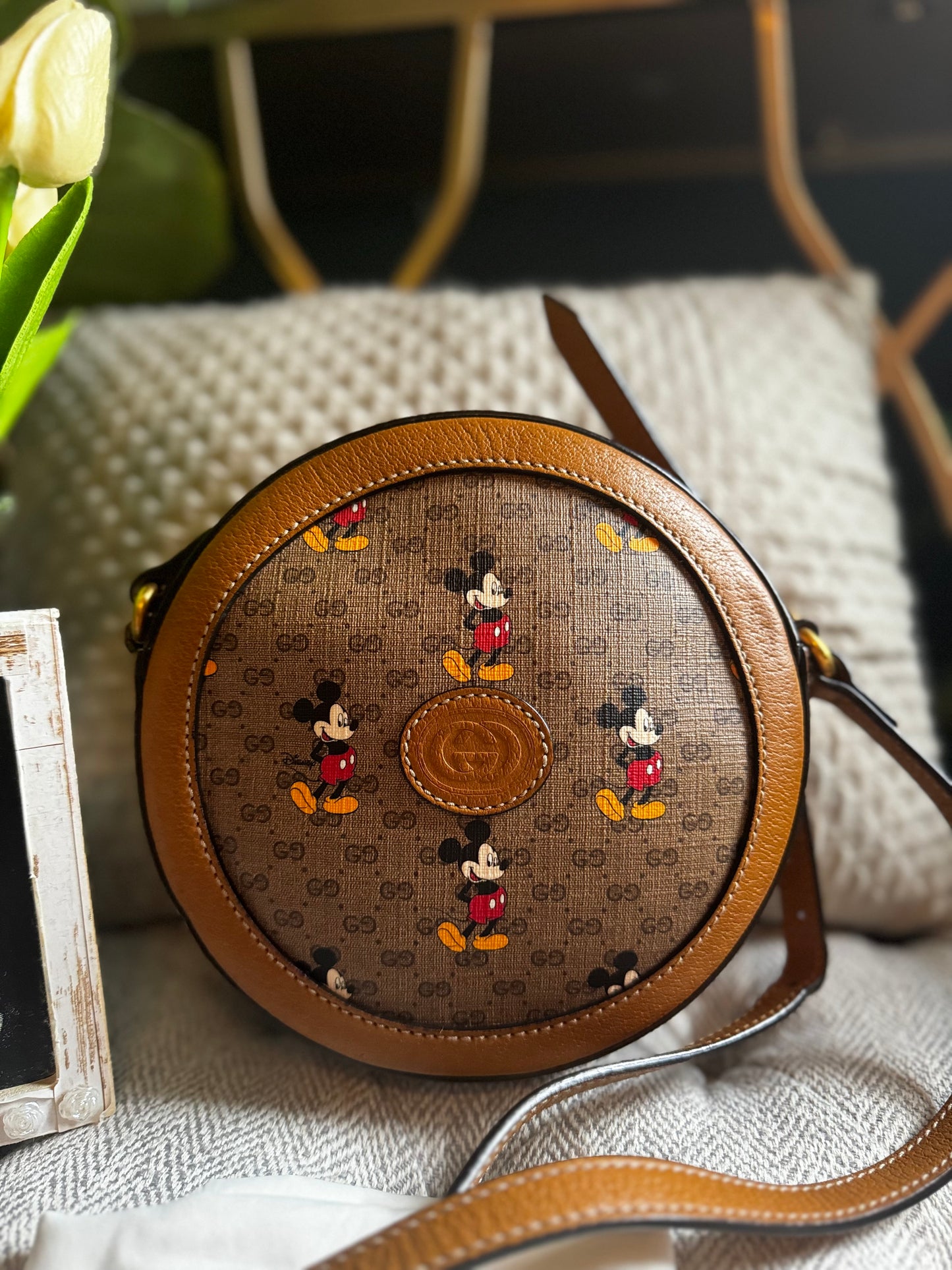 Gucci Disney Round Crossbody