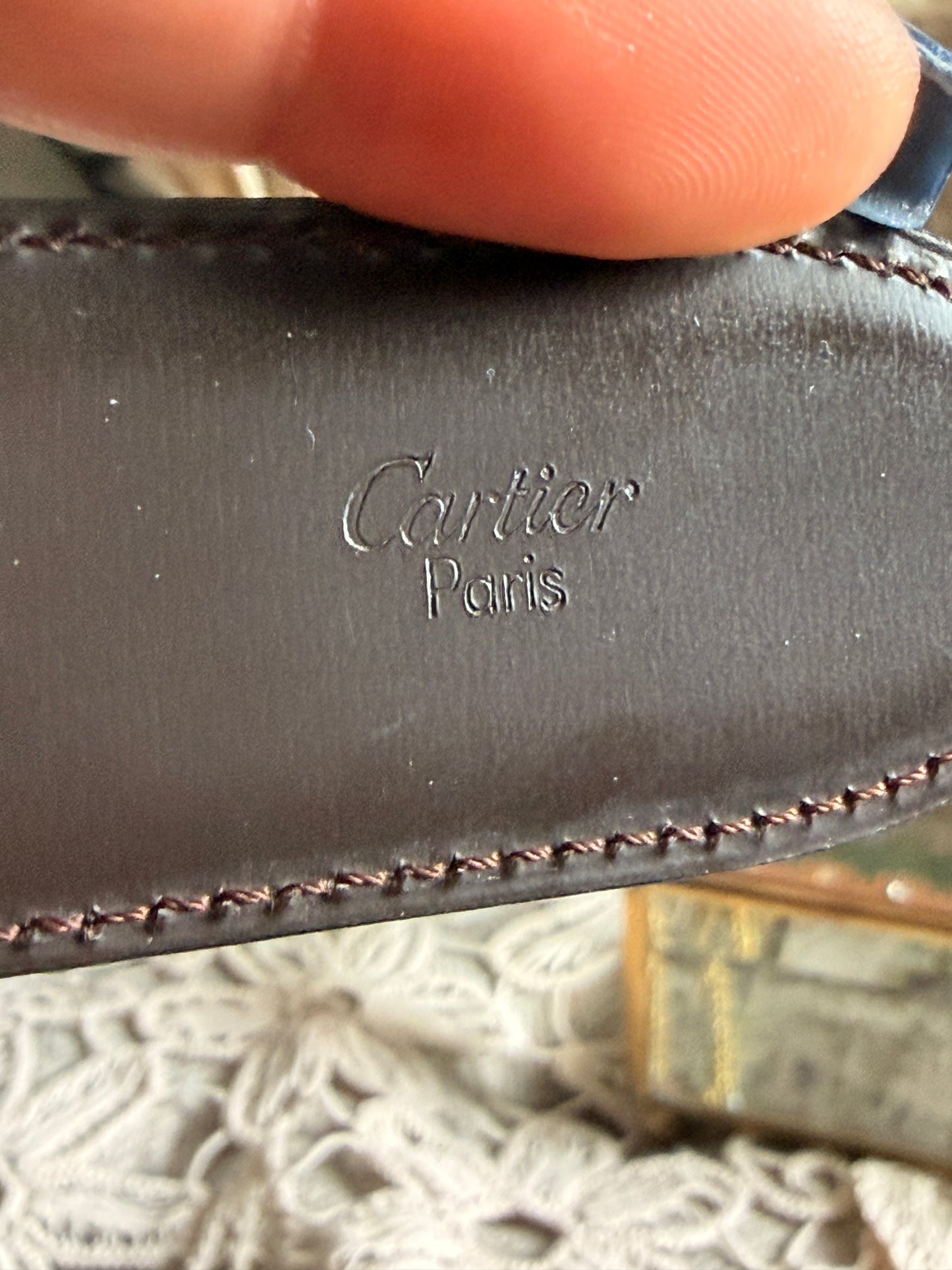 Tank de Cartier Reversible Belt size 105