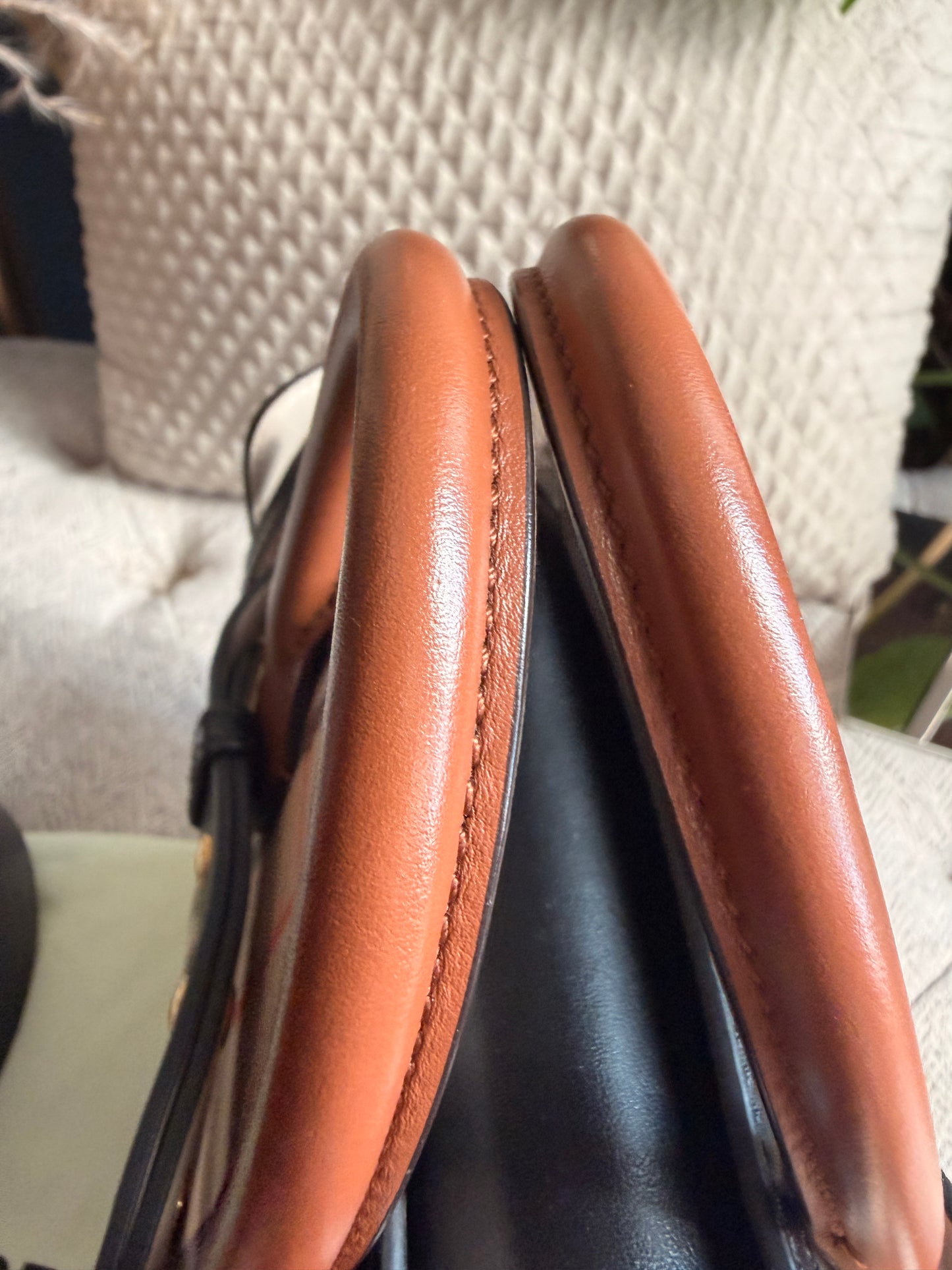 BURBERRY Mini Vintage Check Triple Stud Belt Bag