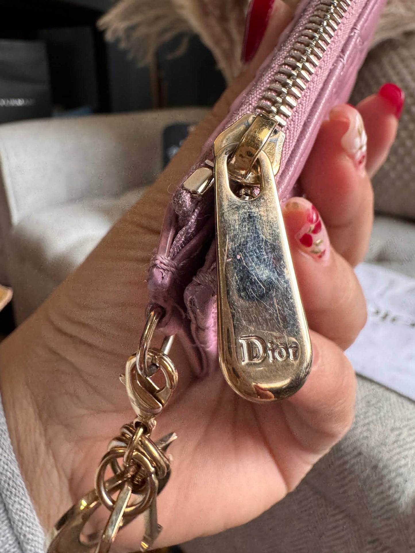 Dior Zippy Cardholder