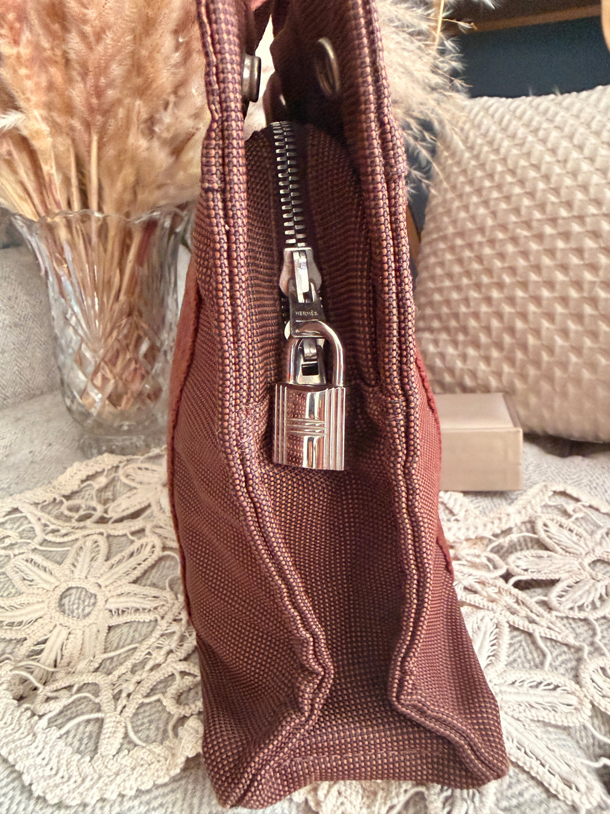 Hermes Canvas Tote