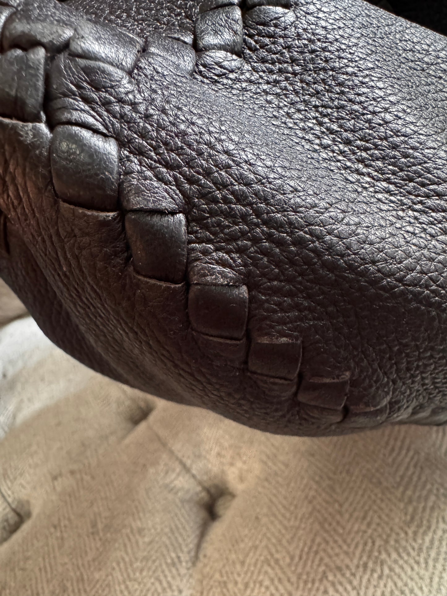 Bottega Veneta Cervo Leather Hobo Bag