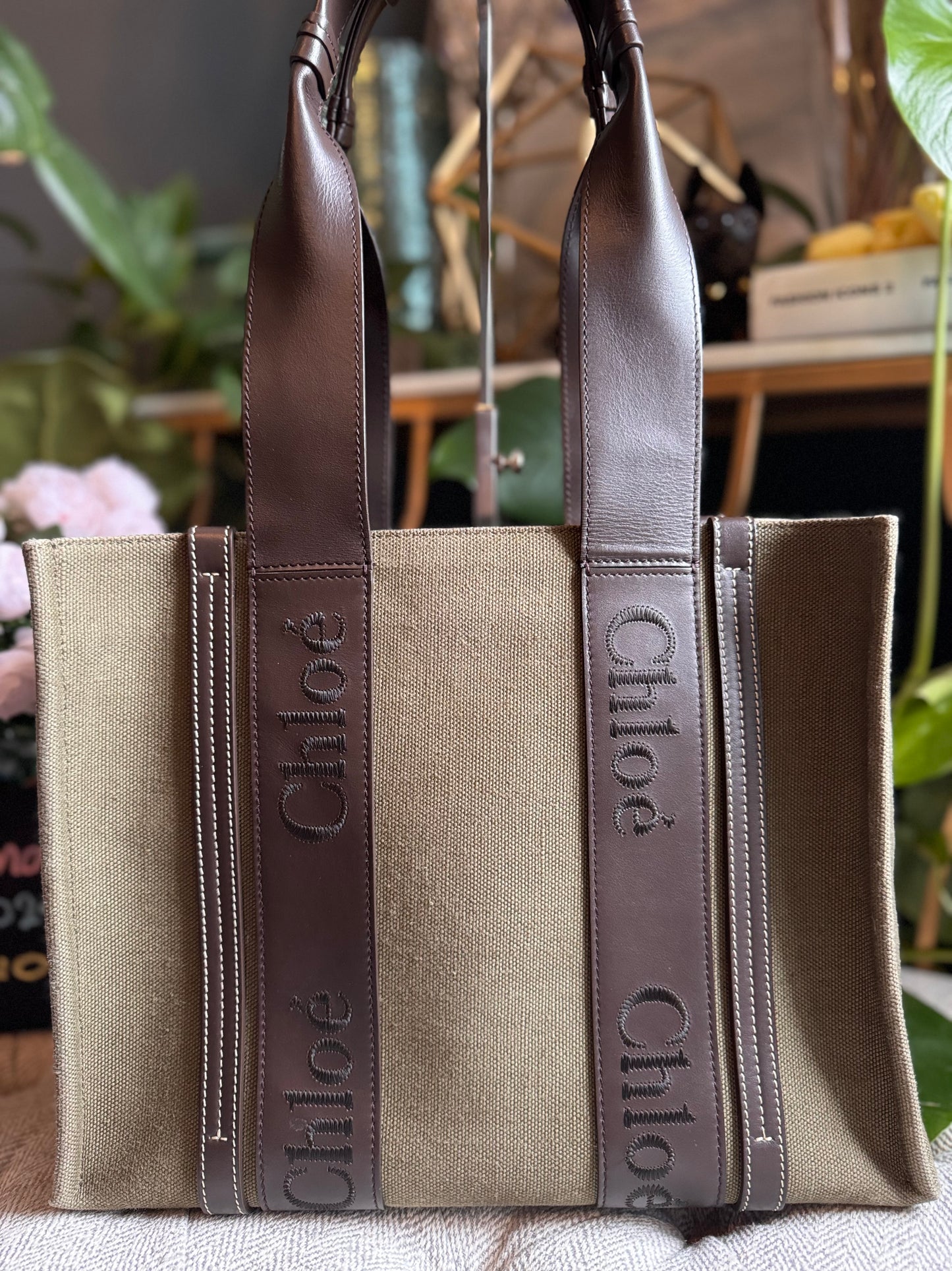 Chloe Medium Woody Tote