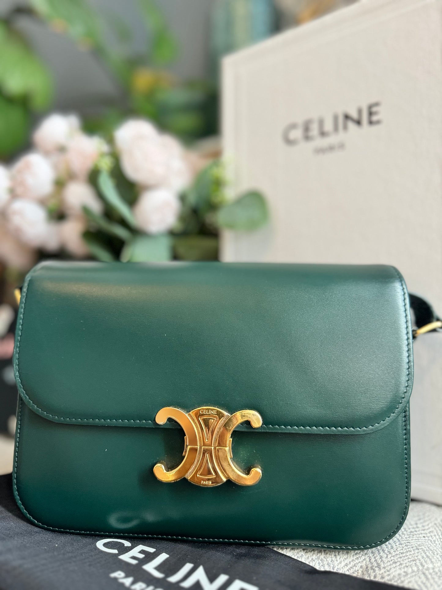 Celine Classique Triomphe in Amazone