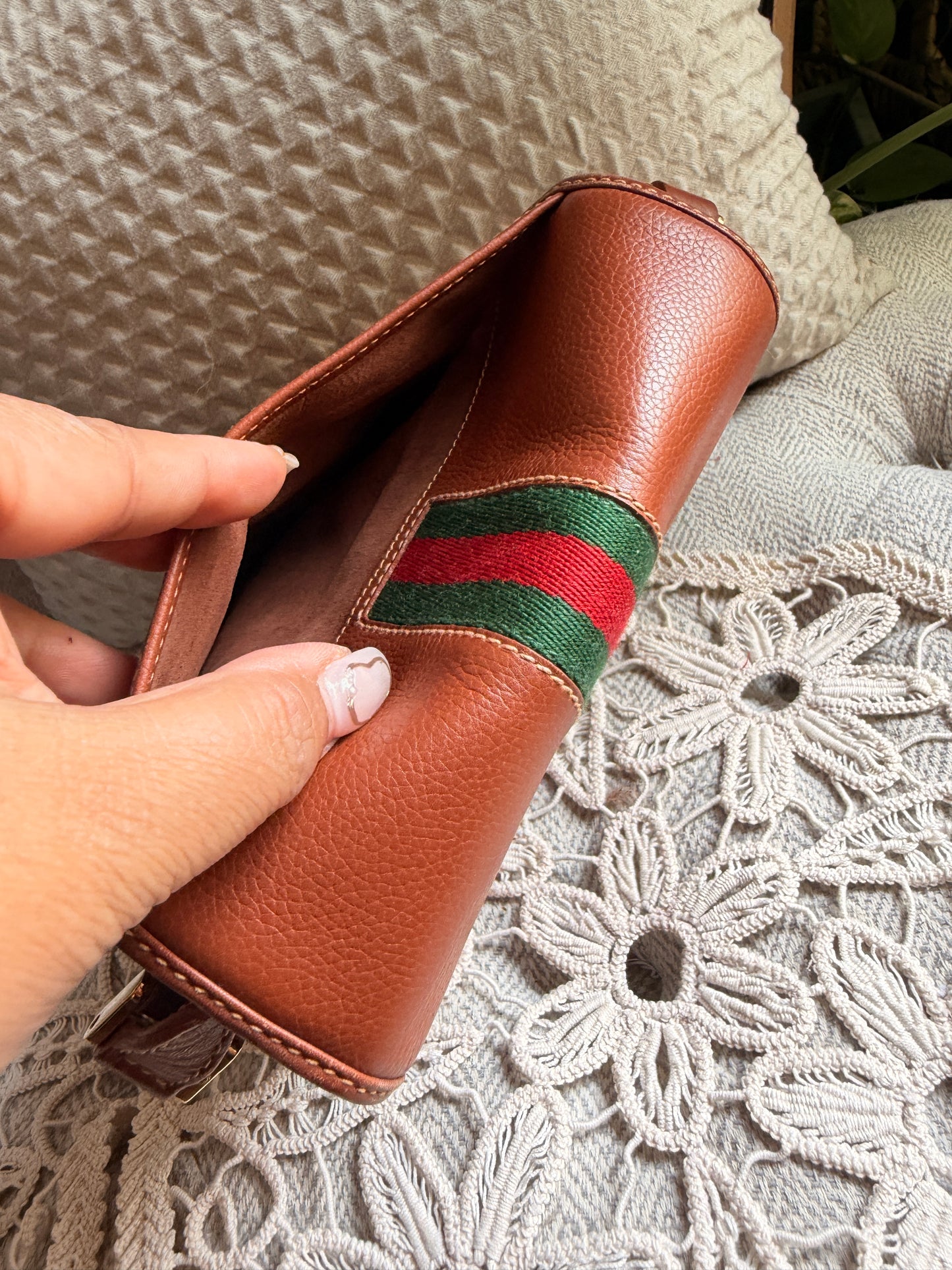 Gucci Vintage Calfskin Crossbody