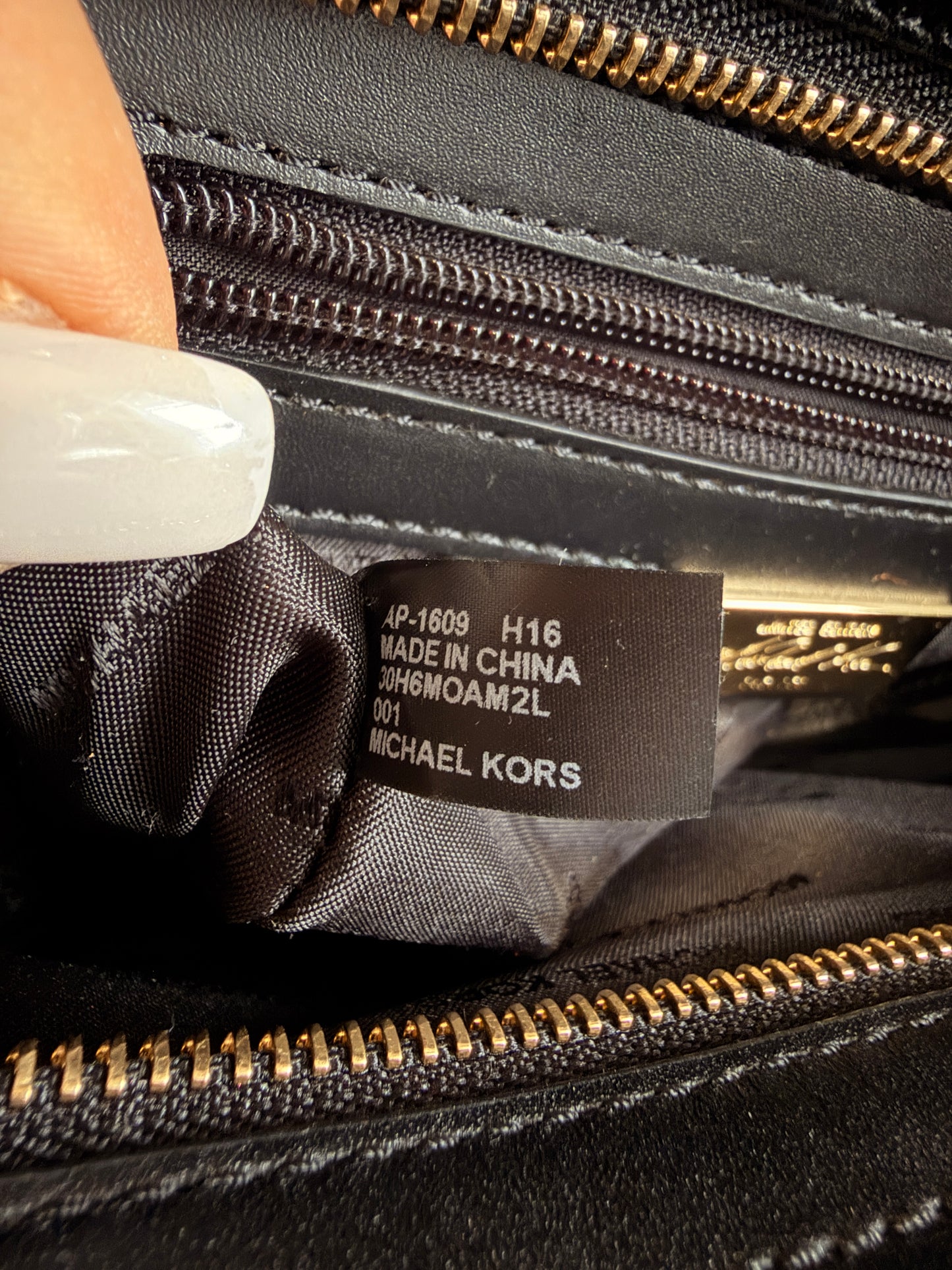 Michael Kors Studio Selma Black and Gold Rocket Bag Limited Edition