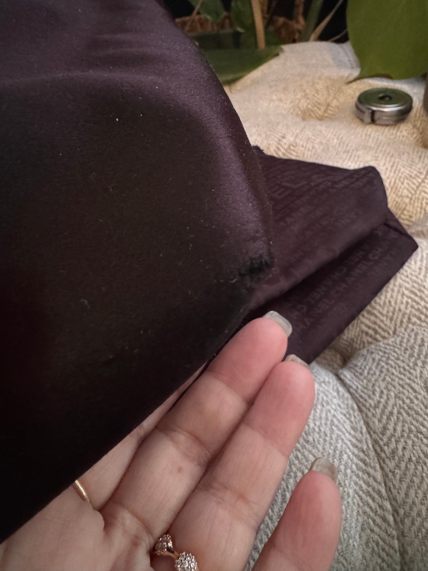 Chanel Coco Cabas Satin Tote