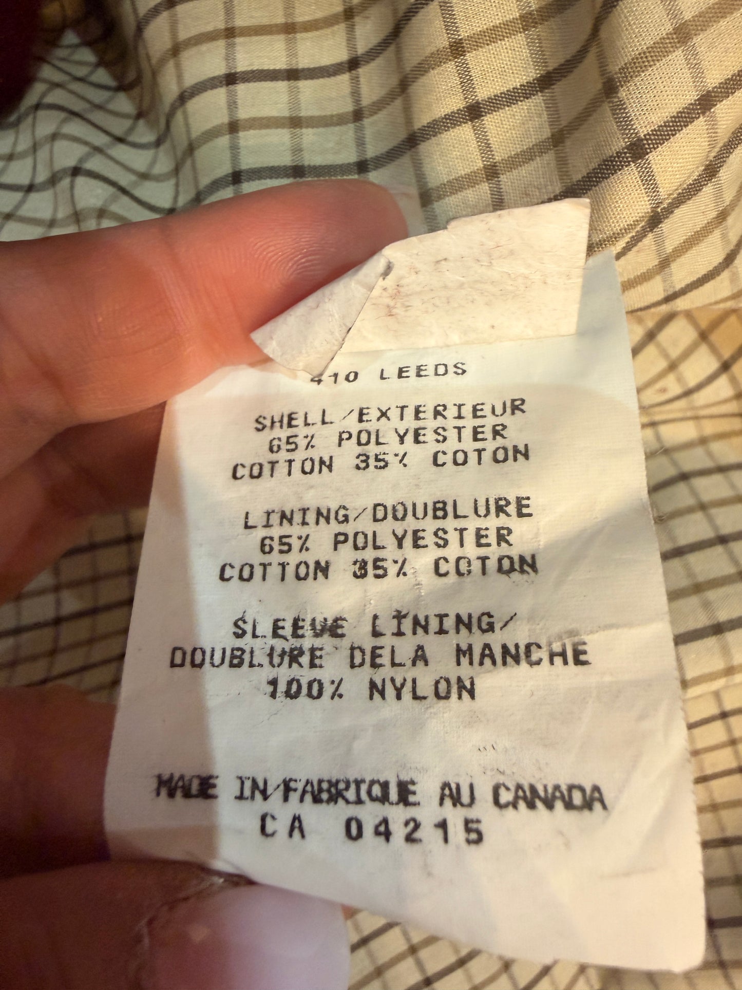 London Fog Vintage Trench Coat 44R w/ Zip-Out Wool Liner – Classic Olive Green