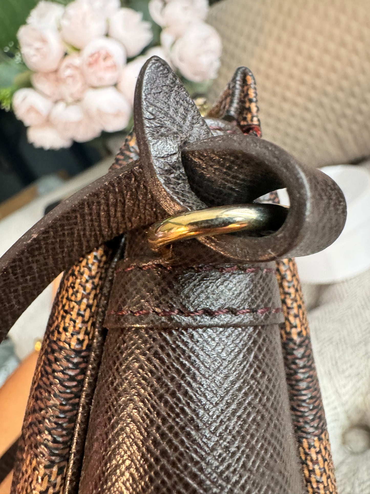 Louis Vuitton Trousse Pochette in Damier Ebene