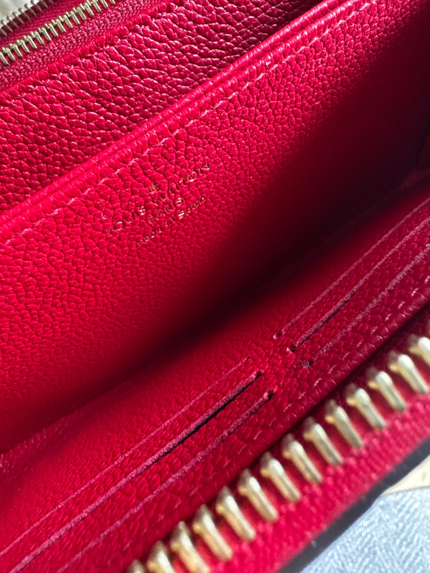 Louis Vuitton Empreinte Zippy Wallet