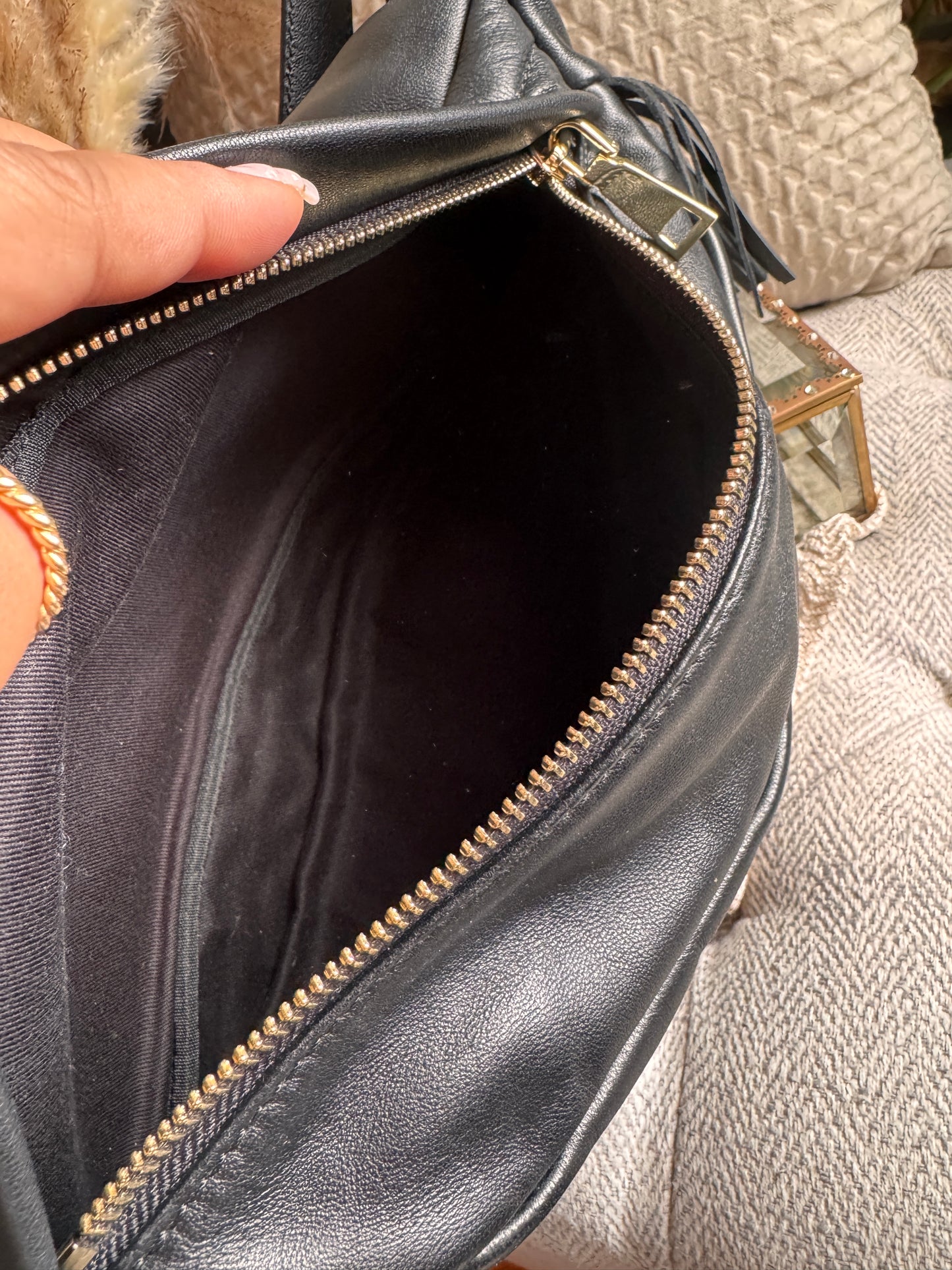 MAJE Leather Beltbag