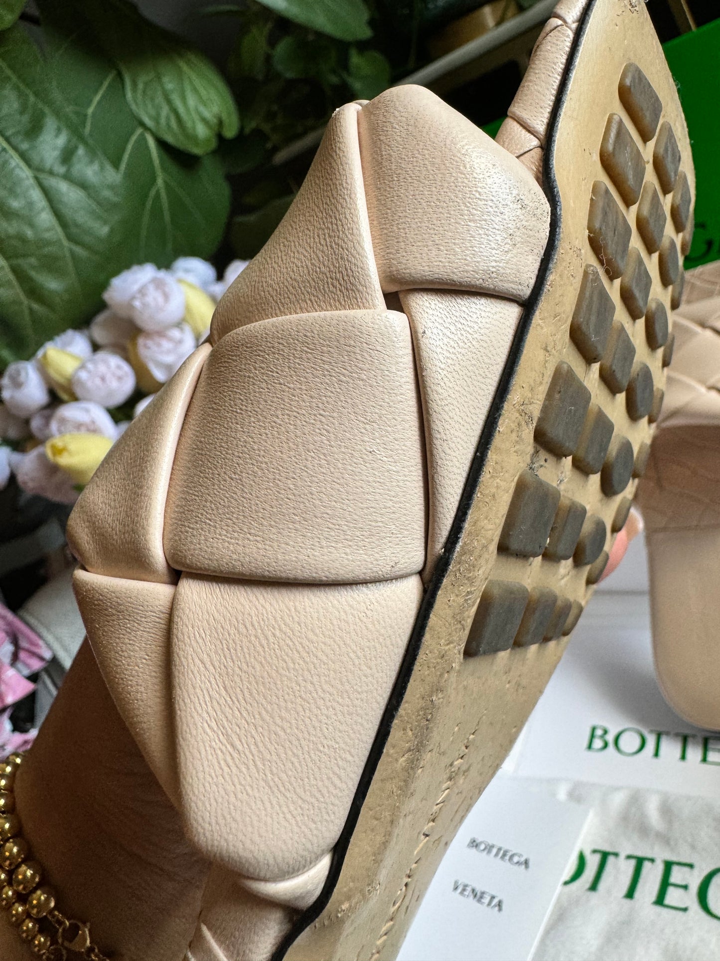 Bottega Veneta Lido Flat Sandals