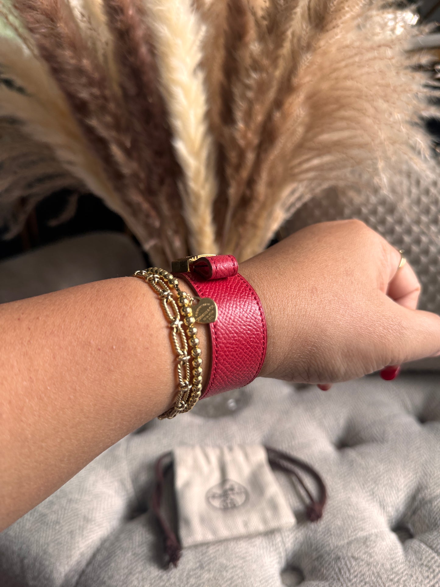 Hermès
Vintage Leather Artemis Wrap Bracelet
Est. Retail C$782