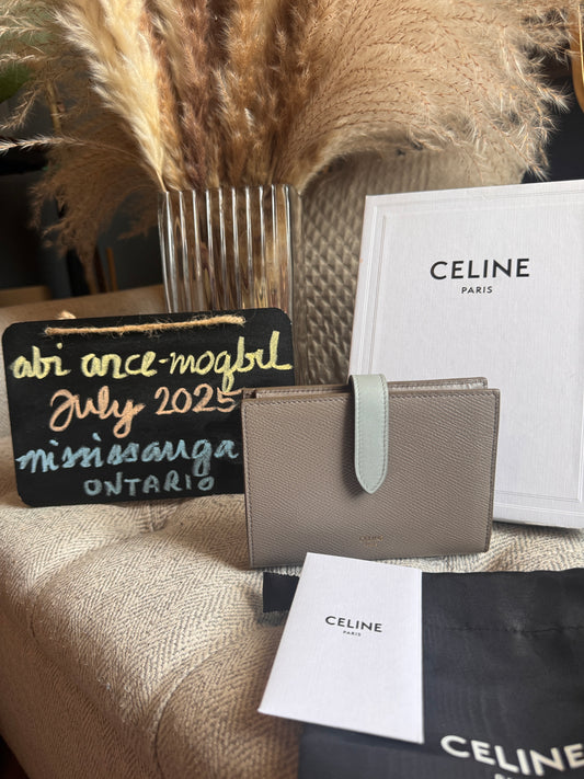 Celine Wallet Bi-Colour