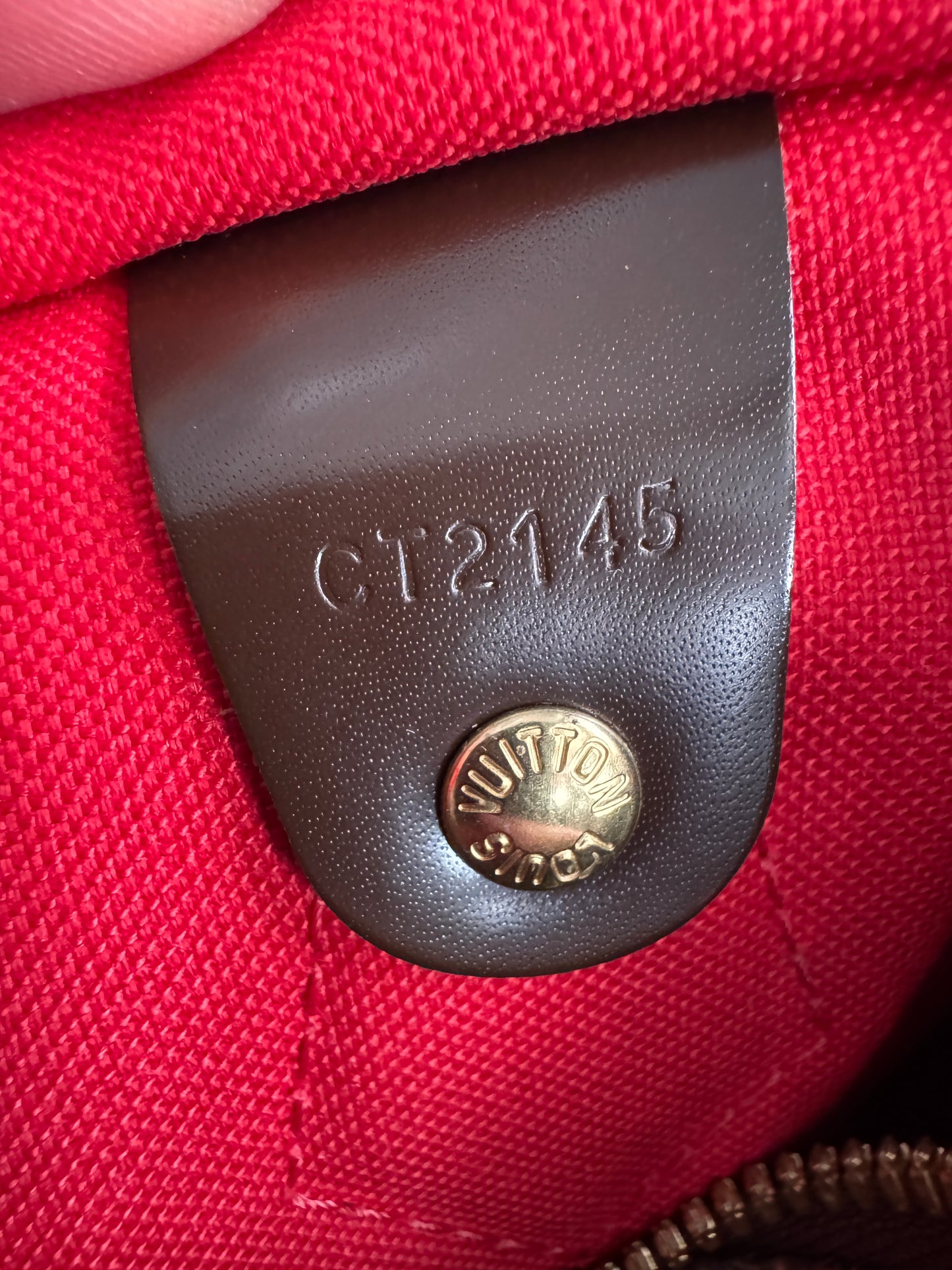 Louis Vuitton Speedy Bandouliere 30 in Damier Ebene