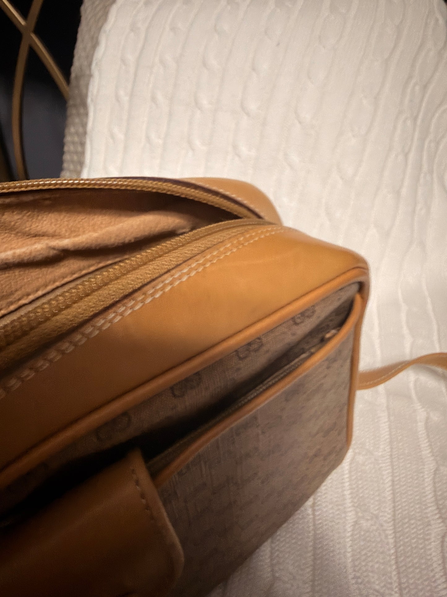 Gucci Vintage Micro GG Camera Bag