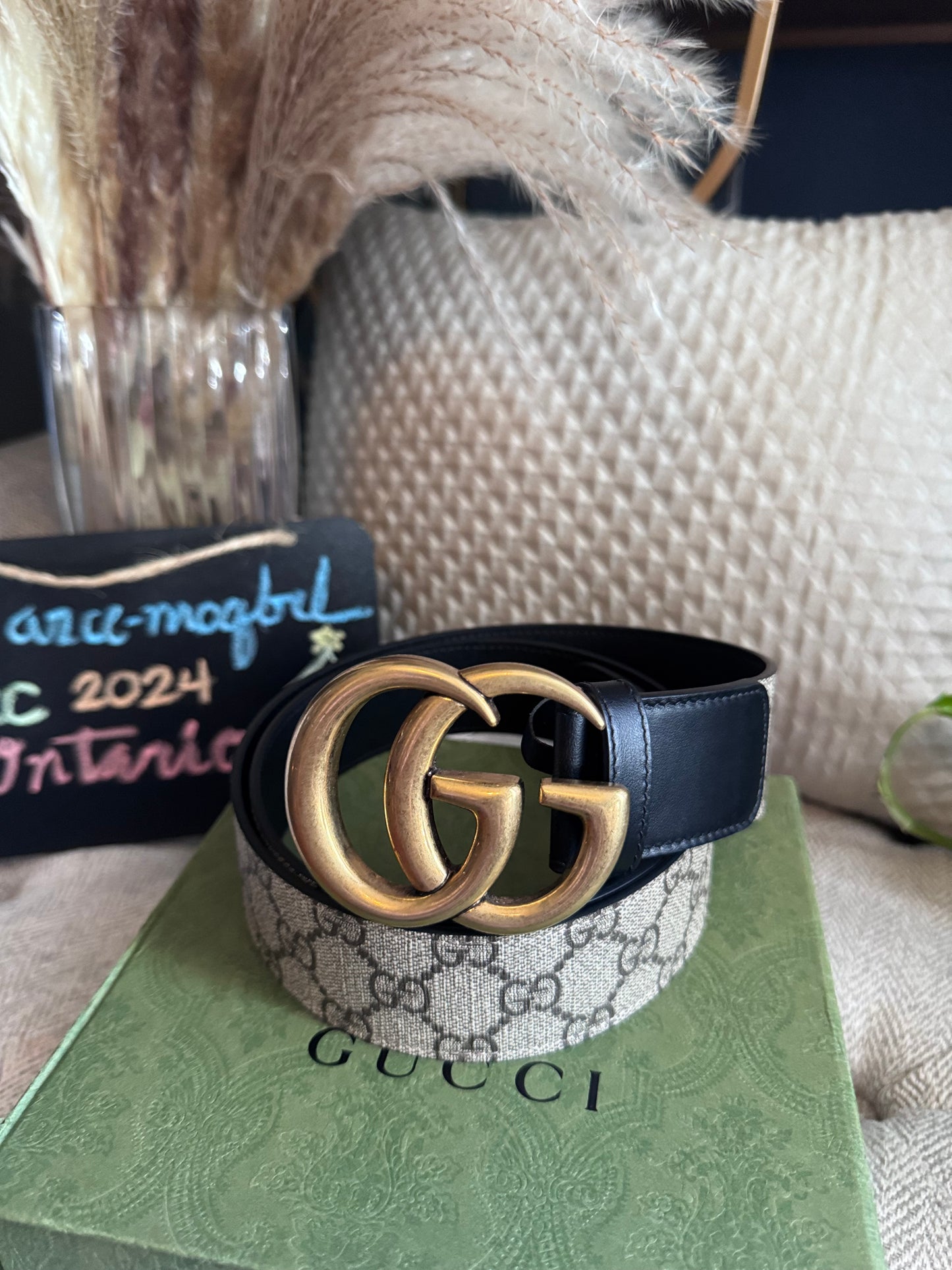 Gucci Marmont Belt sz95