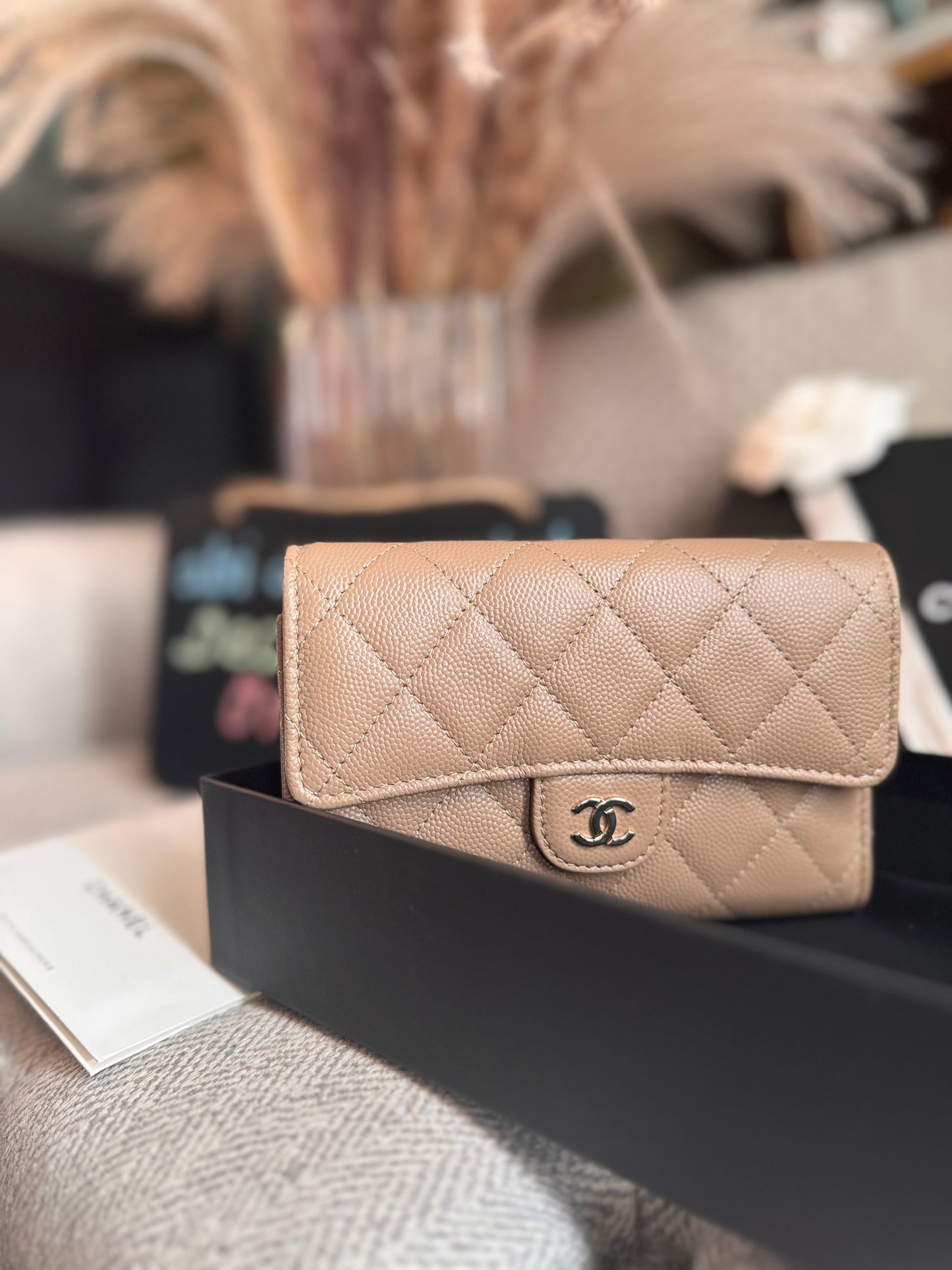 Chanel Medium Portefeuille -NEW in BOX, full inclusions