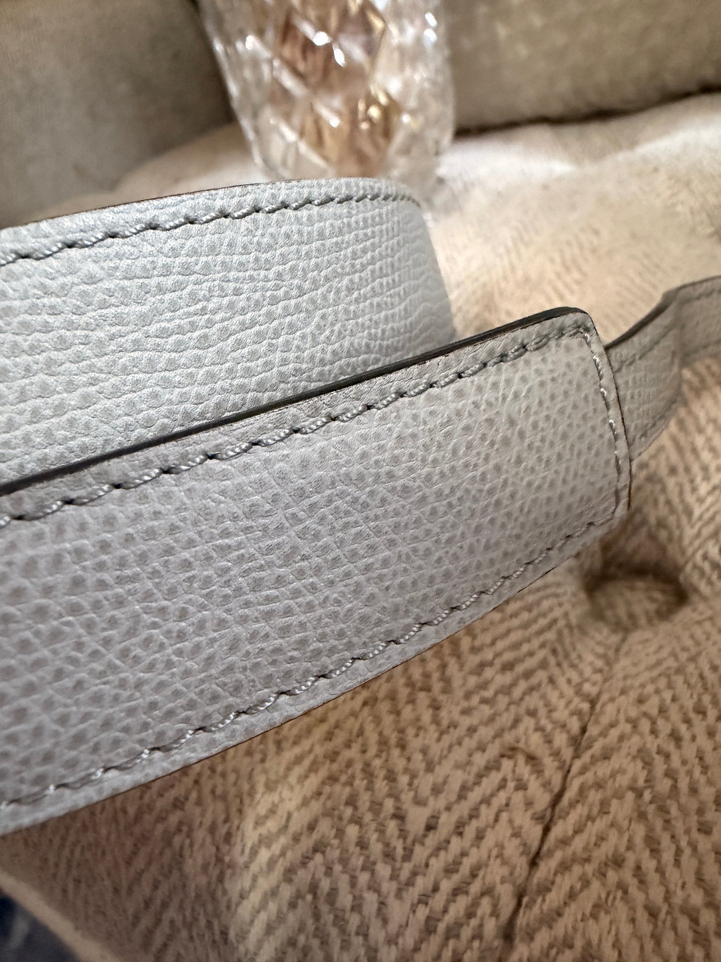 Valextra B Cube in Cool Grey