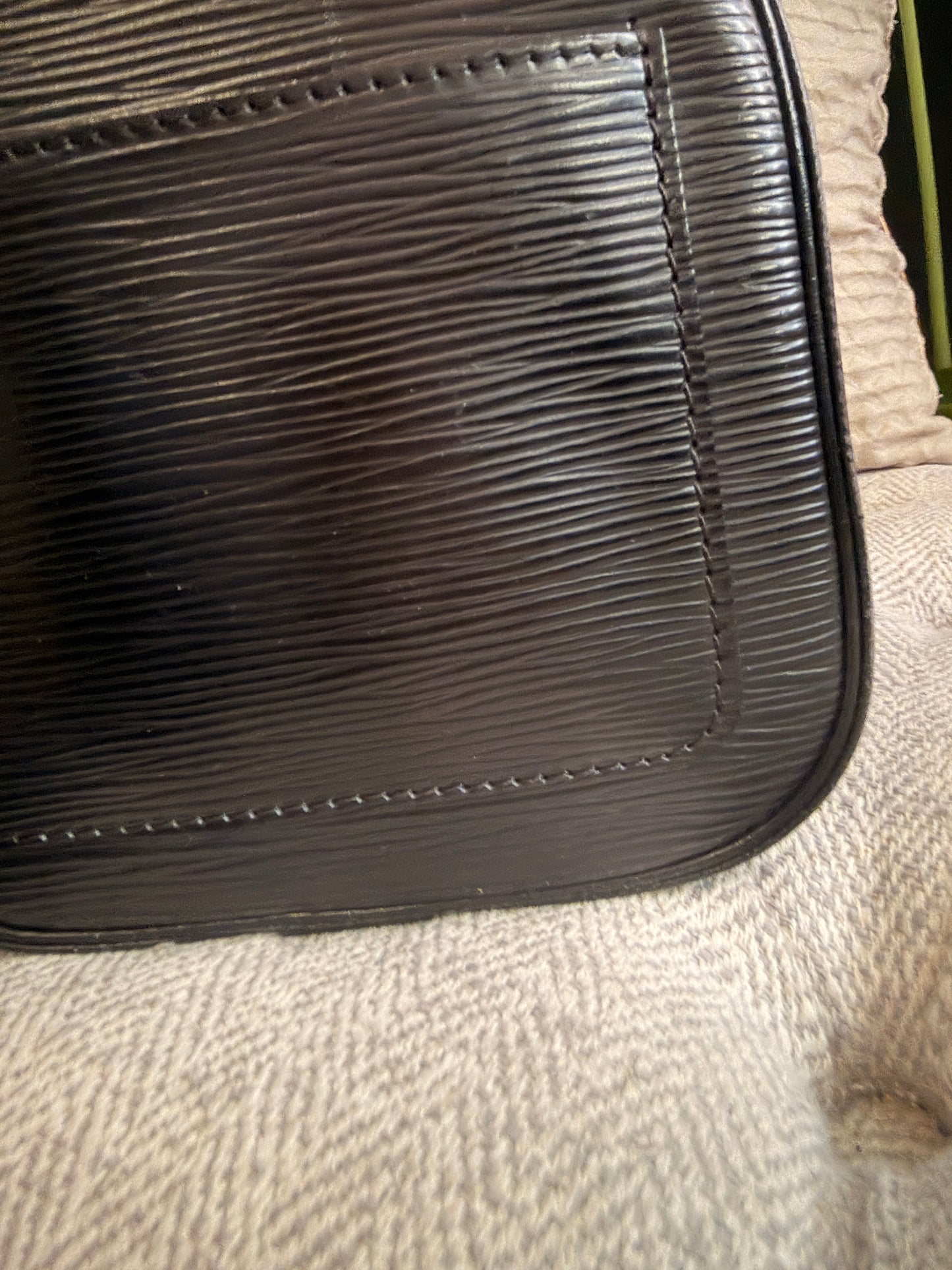 Louis Vuitton Speedy 25 in Epi Noir