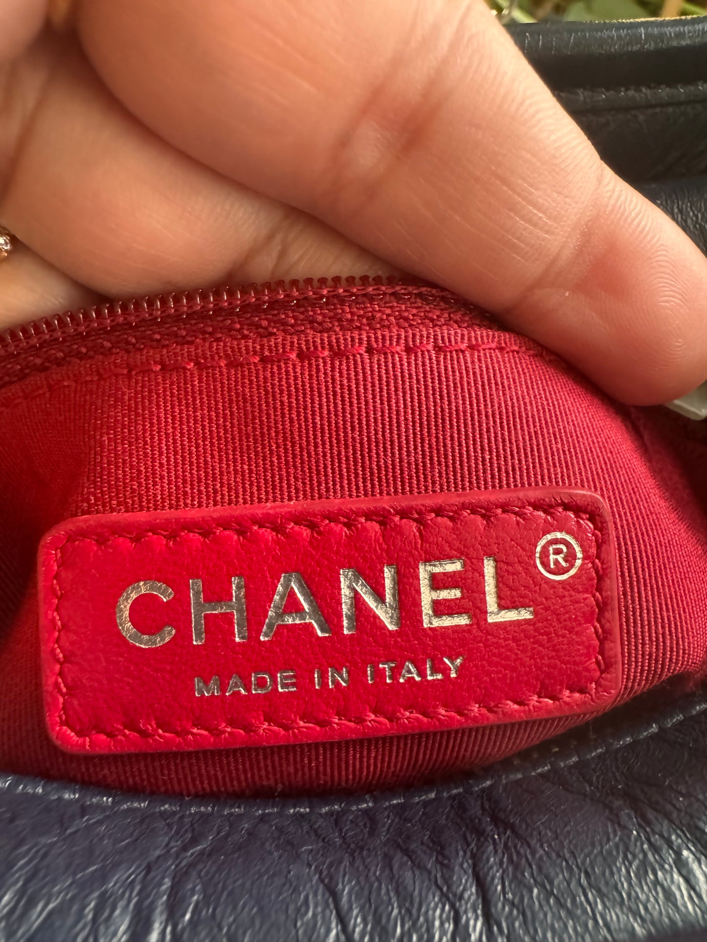 Chanel Small Gabrielle in Aged Calfskin