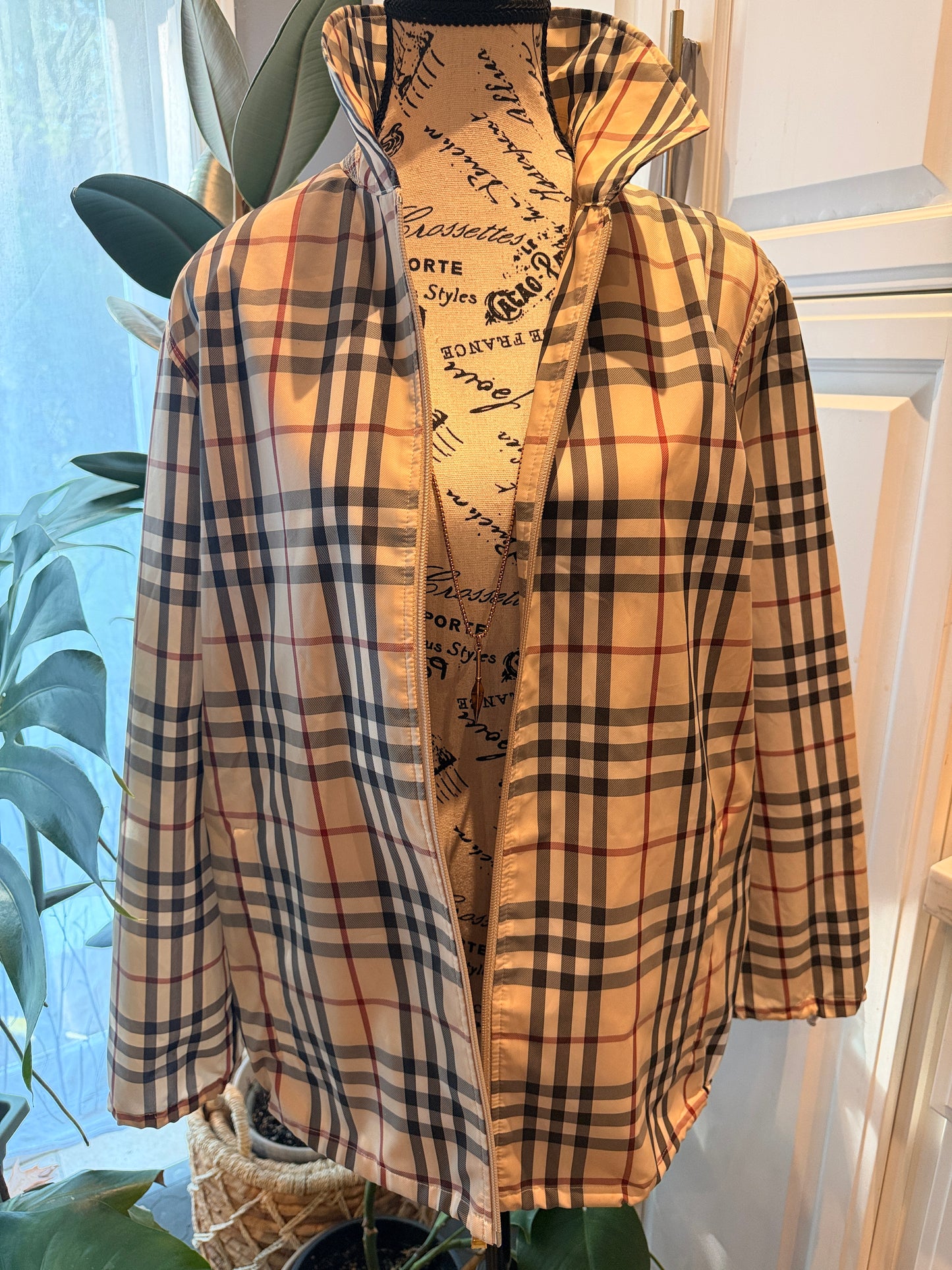 Burberry Vintage Rain Jacket/ Windbreaker