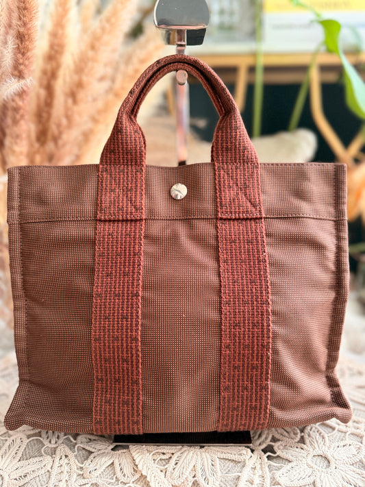 Hermes Canvas Tote