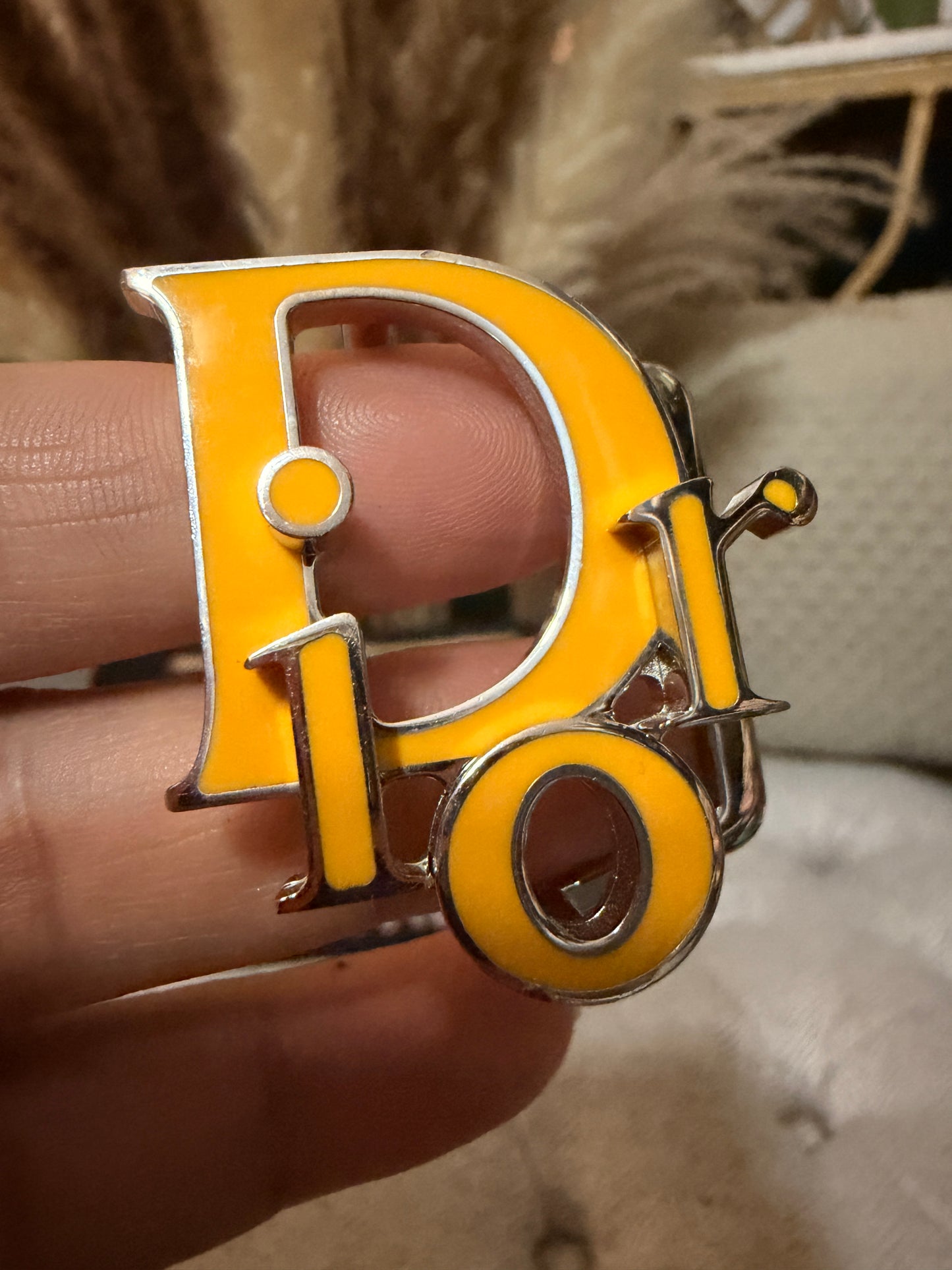 Dior Belt Buckle (no belt strap-buckle only)