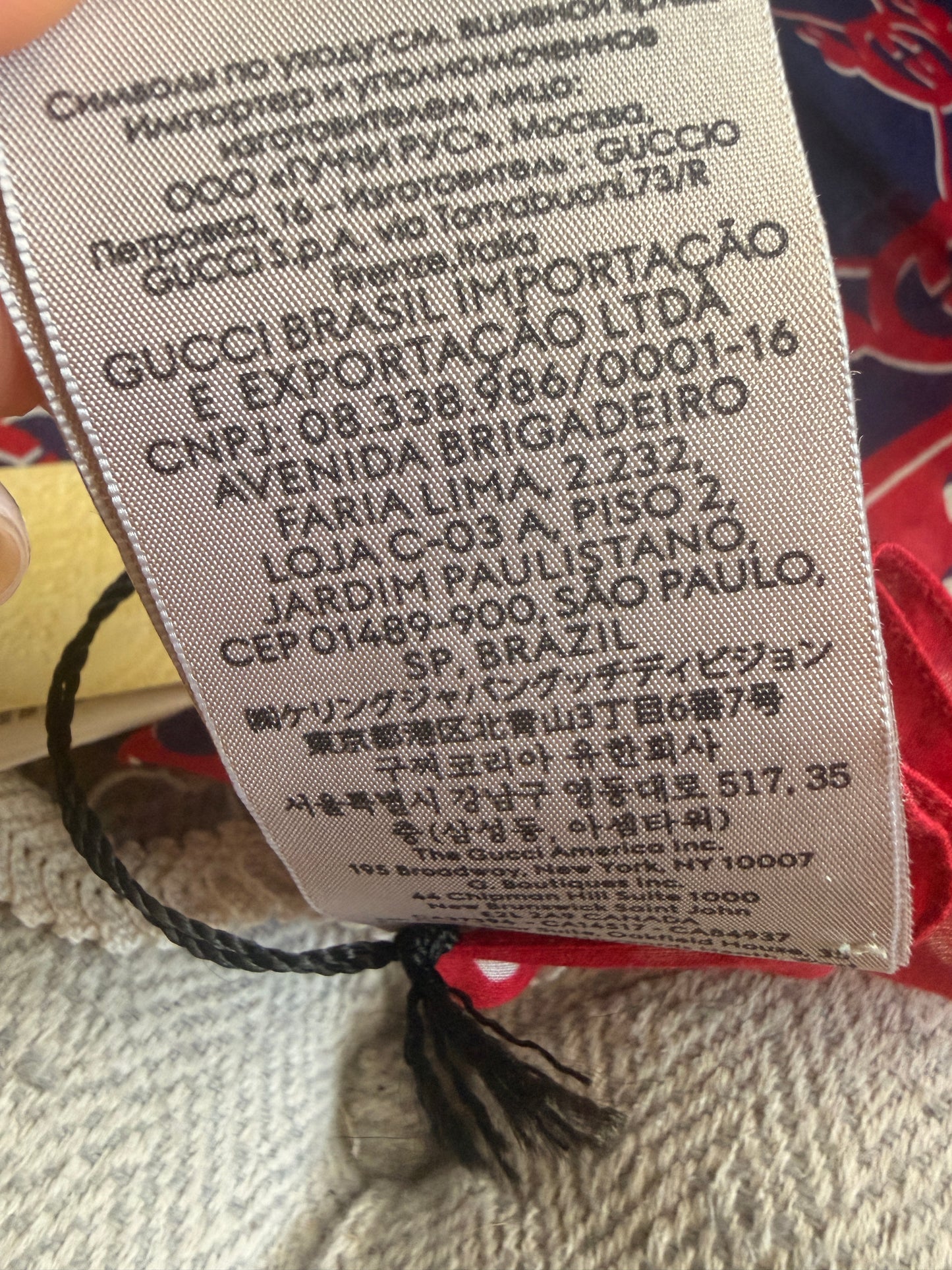 Gucci Scarf/Handkerchief NWT