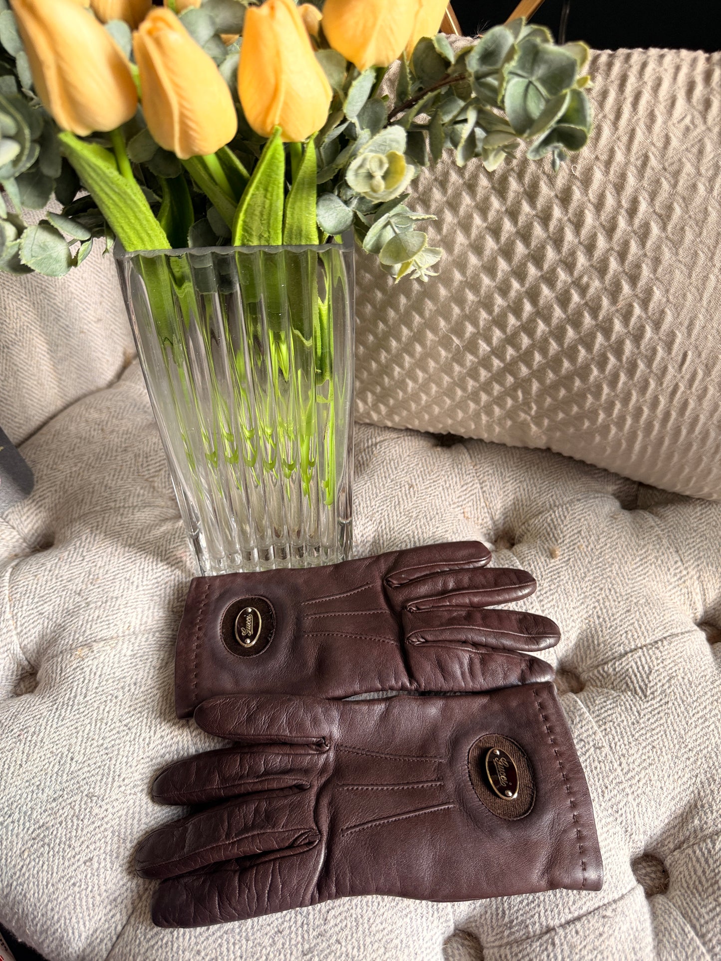 Gucci Leather Gloves