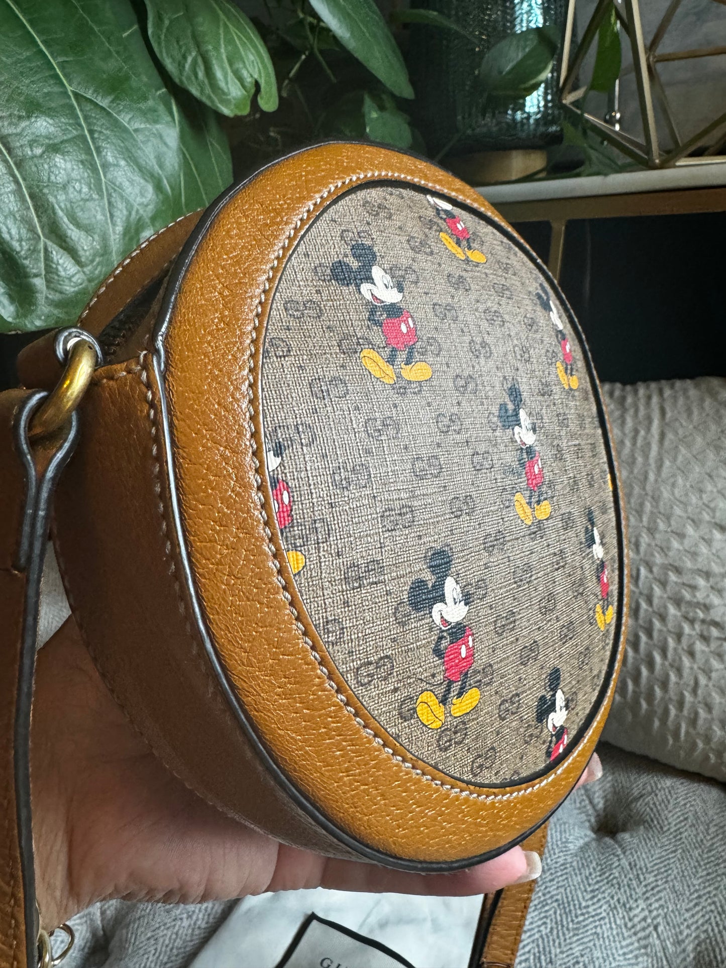 Gucci Disney Round Crossbody