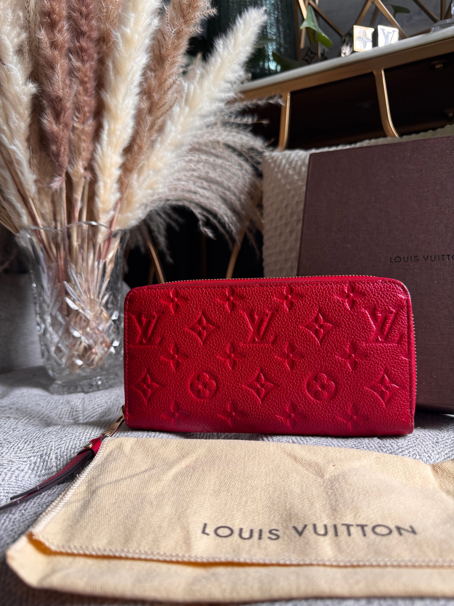 Louis Vuitton Empreinte Zippy Wallet