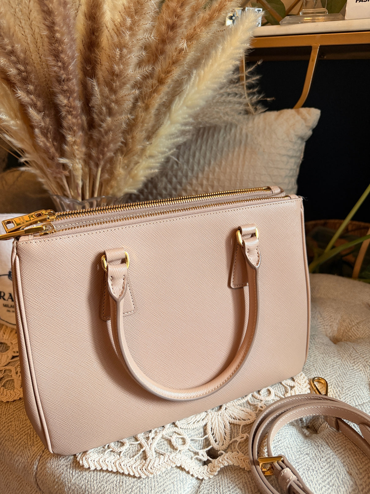 Prada Galliera in Blush- Saffiano