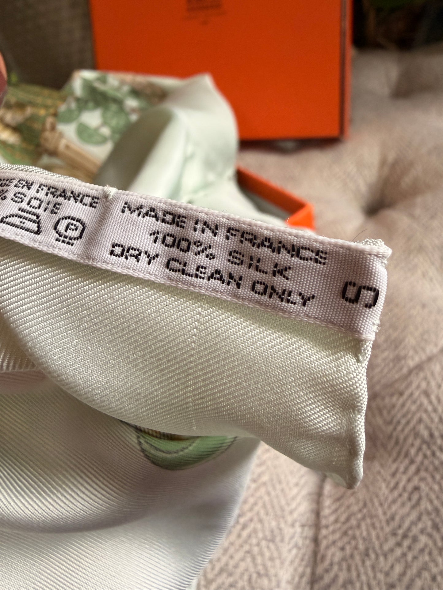 Hermes Multicolor Carré 90 silk handkerchief circa 90's Collection.