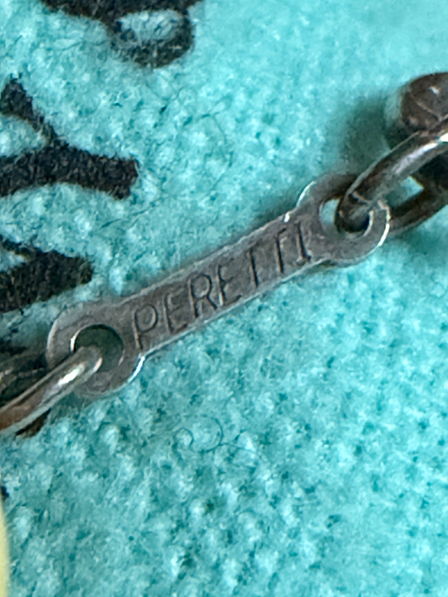 Tiffany & Co. 9mm Sterling Silver Bean Necklace
